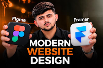 design and build a modern framer website