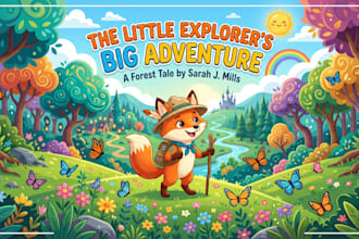 create magical children book illustrations that kids will adore