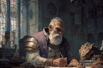 dnd character art and dnd character art