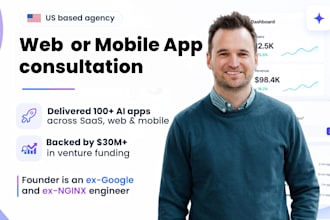consult or build your web or mobile startup solution