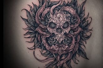 design professional creative tattoo design