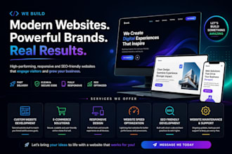 create  a fast and responsive website