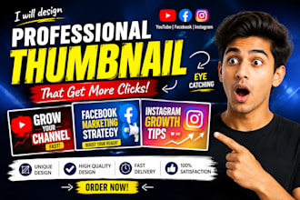 design youtube facebook instagram thumbnails with canva