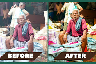 professionally retouch and enhance your portrait photos