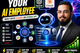 build an ai agent using claude or open ai API