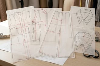 design professional dress patterns and