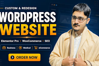 develop a responsive wordpress website