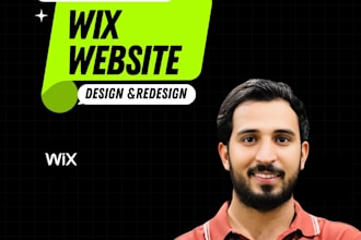 design and build wix editor or wix studio website