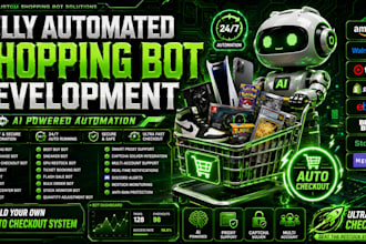 build auto purchase bot, shipping bot, target bot, auto buying bot, walmart