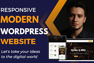 design a wordpress website in 24hours