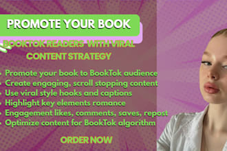 promote your book to targeted booktok audience