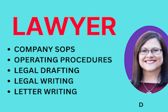 write sops and operations manuals for your business
