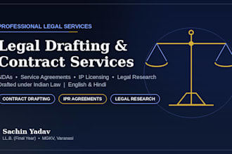 draft professional legal documents, contracts,and agreements