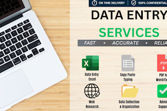 be your reliable virtual assistant for admin and data entry