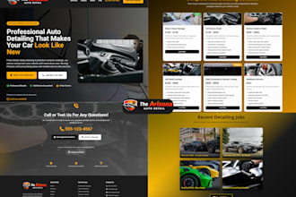 build a website for your waste removal, detailing, and pressure washing business