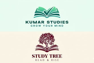 create your minimalist buisness modern logo for your brand