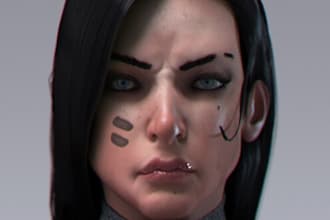 do 3d metahuman character modeling  for games and animation ue5
