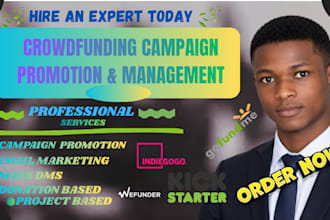 promote your gofundme kickstarter indiegogo crowdfunding campaign