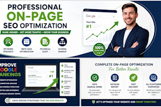 the complete SEO for your website, both on page and off page