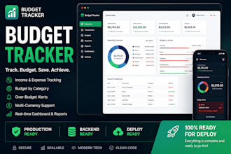 build a budget tracker that helps track your expenses