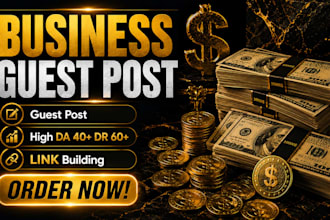 publish business guest posts on high authority business websites for SEO