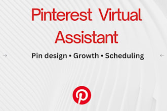 be your pinterest virtual assistant