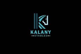 design show jumping stable logo