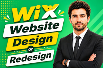 do wix website design and redesign, wix studio website development with wix SEO