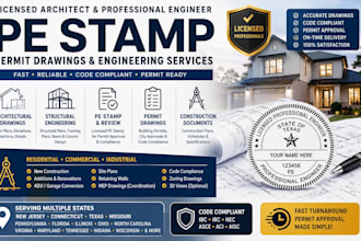 licensed architect engineer in new jersey texas connecticut missouri pe stamp