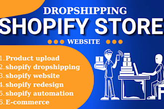 build a christian shopify dropshipping store or website on shopify