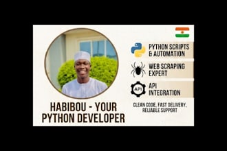 be your expert python developer for automation and scripts