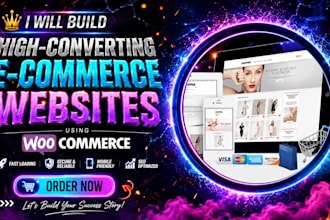 build a professional ecommerce website using woo commerce