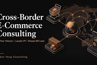 be your ecommerce consultant and crossborder business mentor