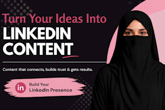 optimize your linkedin profile and write posts