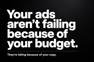 review your ad copy and tell you why it is not converting