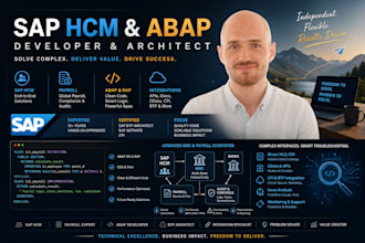 be your sap hcm and abap guru