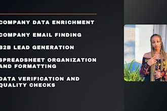 do company data enrichment and company email finding