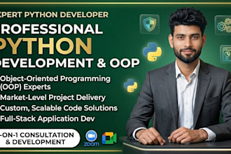 teach python programming and oop concepts