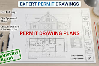 create permit and construction drawings for residential and commercial projects