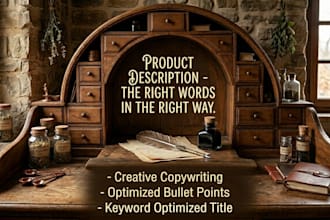 write emotional product descriptions and storytelling