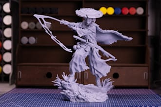 your 3d miniatures printing