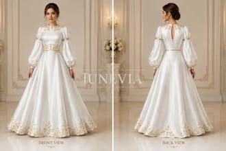 design professional fashion dress mockups for your brand