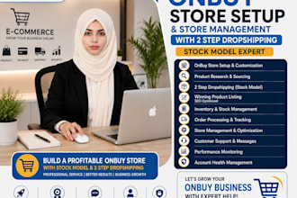 create and manage your onbuy dropshipping store