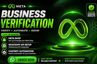 setup meta business suite, whatsapp API, meta business verification