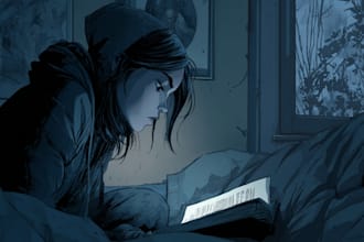 draw custom comic pages, manga or webtoons for you