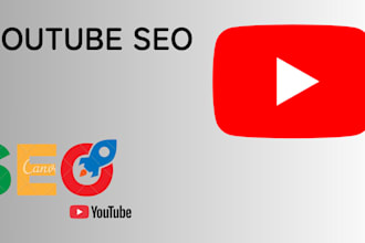 do professional youtube video SEO and promotion