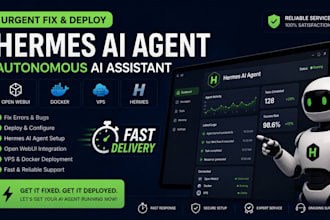 urgent fix deploy hermes ai agent autonomous ai assistant open webui vps docker