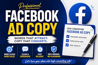 write persuasive facebook ad copy that converts
