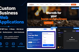 build a custom asp net core web application for your business