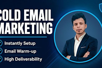 setup instantly ai cold email marketing with copywriting and warm up emails